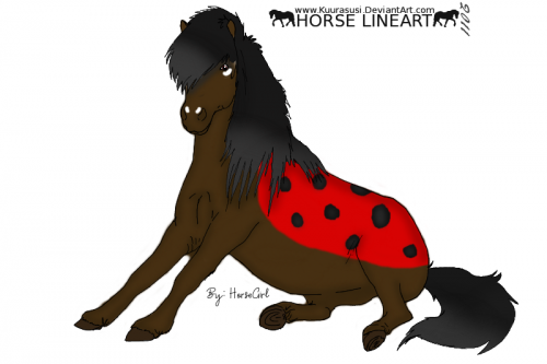 LadyBug Pony HorseGirl