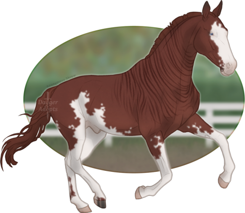 p2u shrew s cantering stallion base batch01adopt03 by daggerstale adopts decfck4 pre