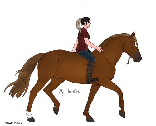 Cooper and Tall Oak HorseGirl