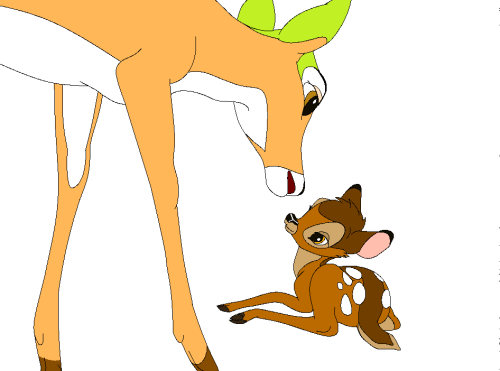 Enya and her fawn #2