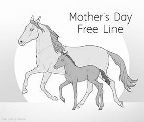 mother s day free line mare and foal by felmya deja6aj 250t